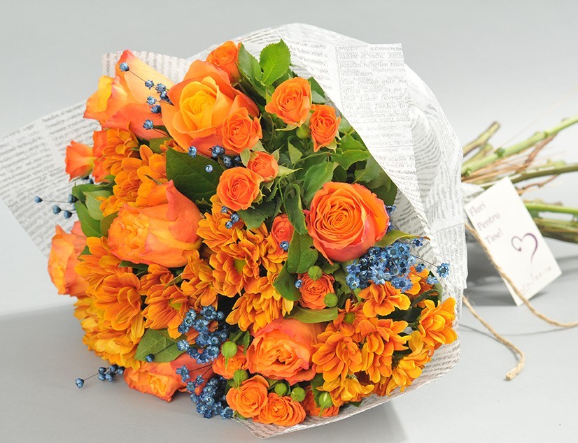 Buchet Trandafiri "Summer Love"