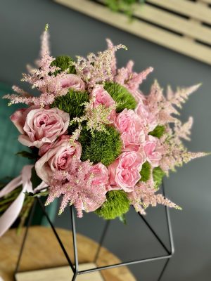 Buchet Mireasă "Blush & Moss"