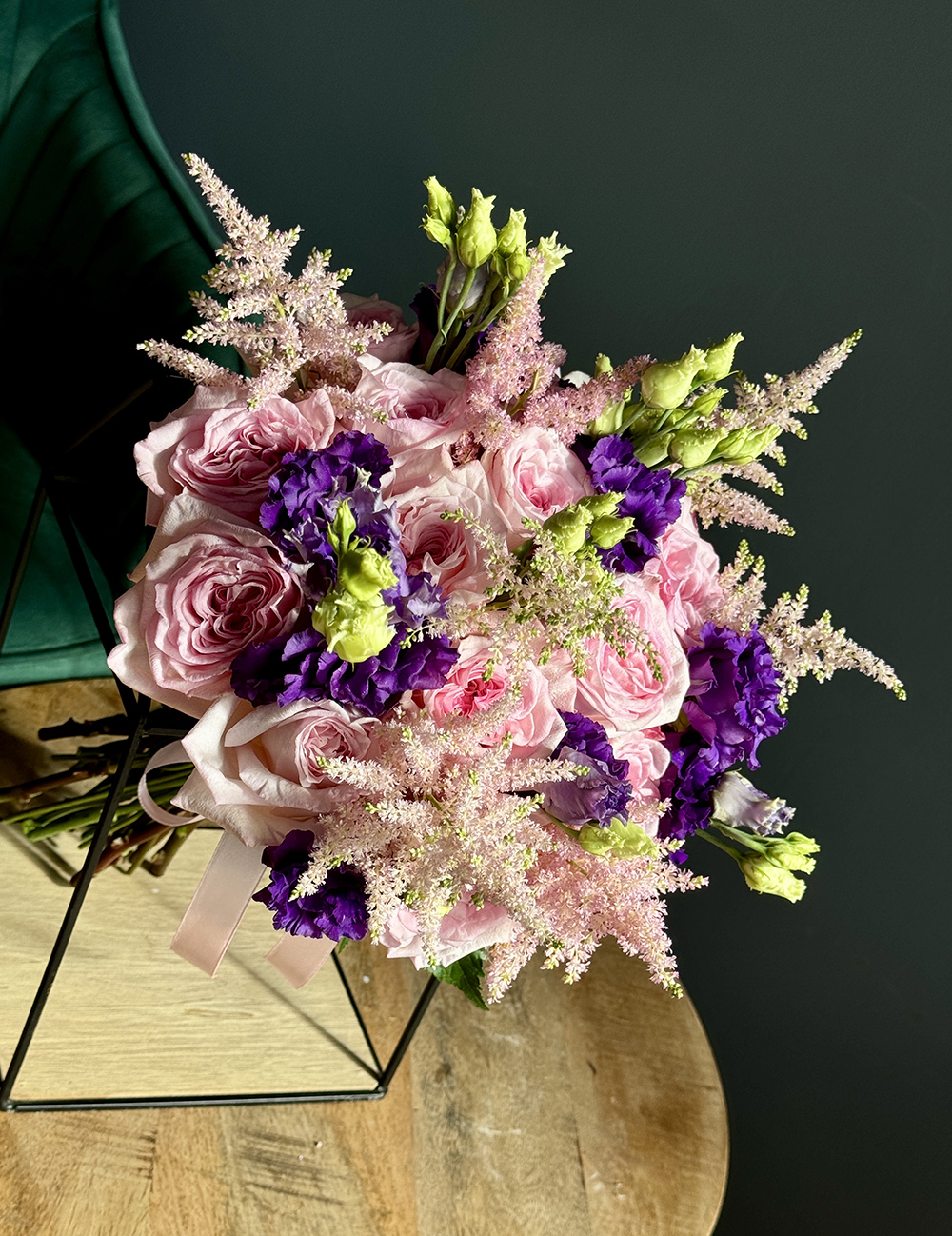 Buchet Mireasă "Violet Whisper"