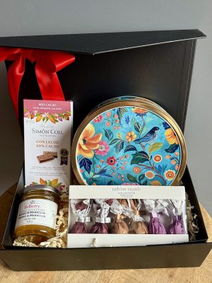Bellezza d’Amore – cutie cadou gourmet cu ciocolată, gem și biscuiți – cadouri Iași azalee.ro